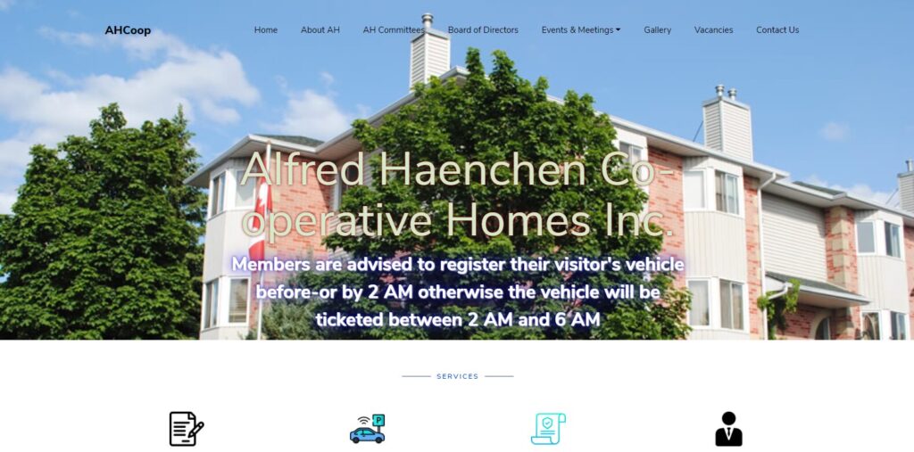 Housing Society Website