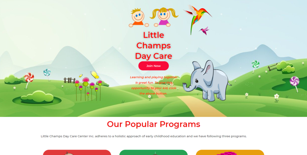 Day Care Website